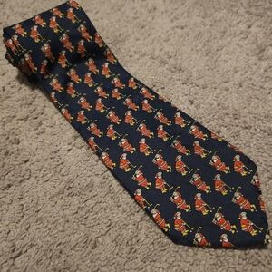 Golfing Santa Tie